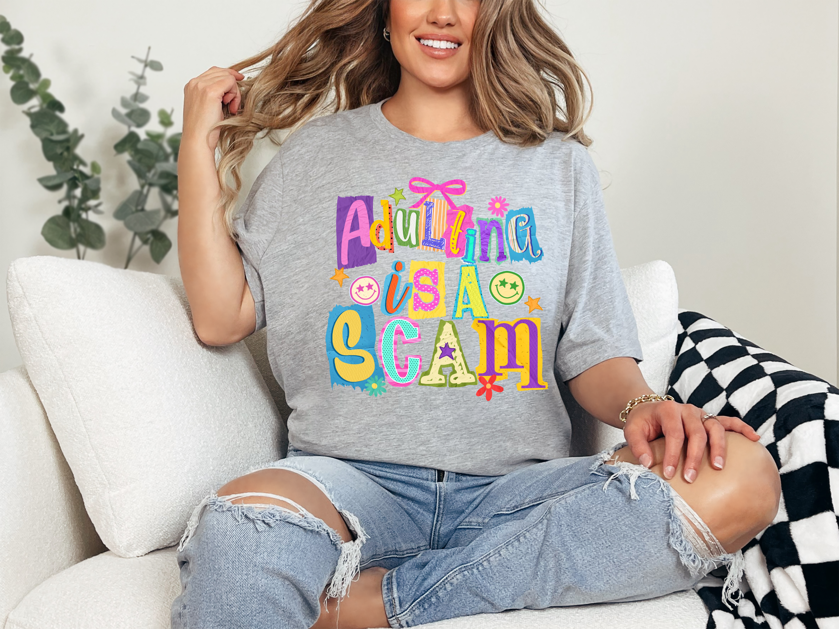 Adulting is a Scam T-shirt
