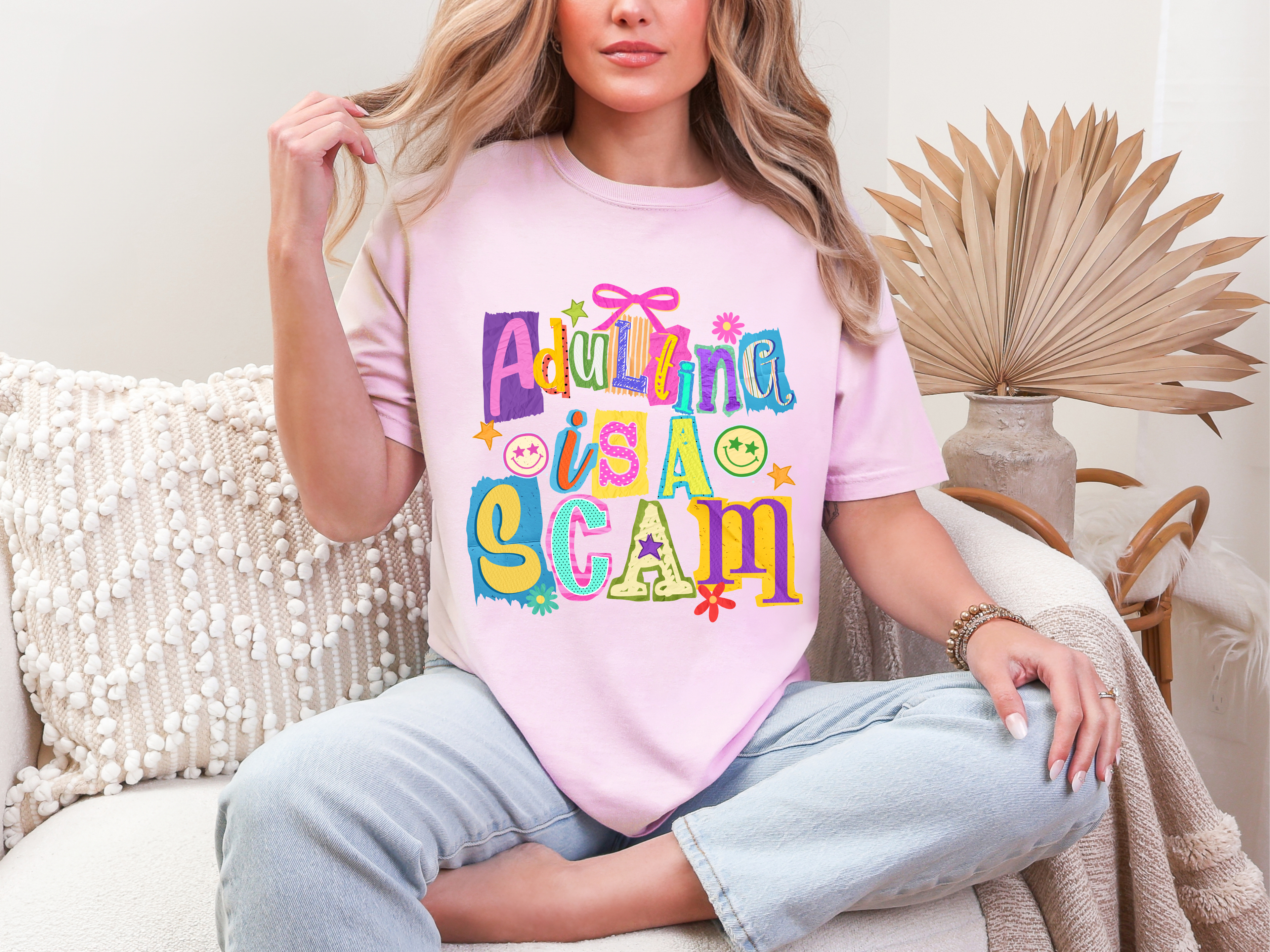 Adulting is a Scam Comfort Colors T-Shirt