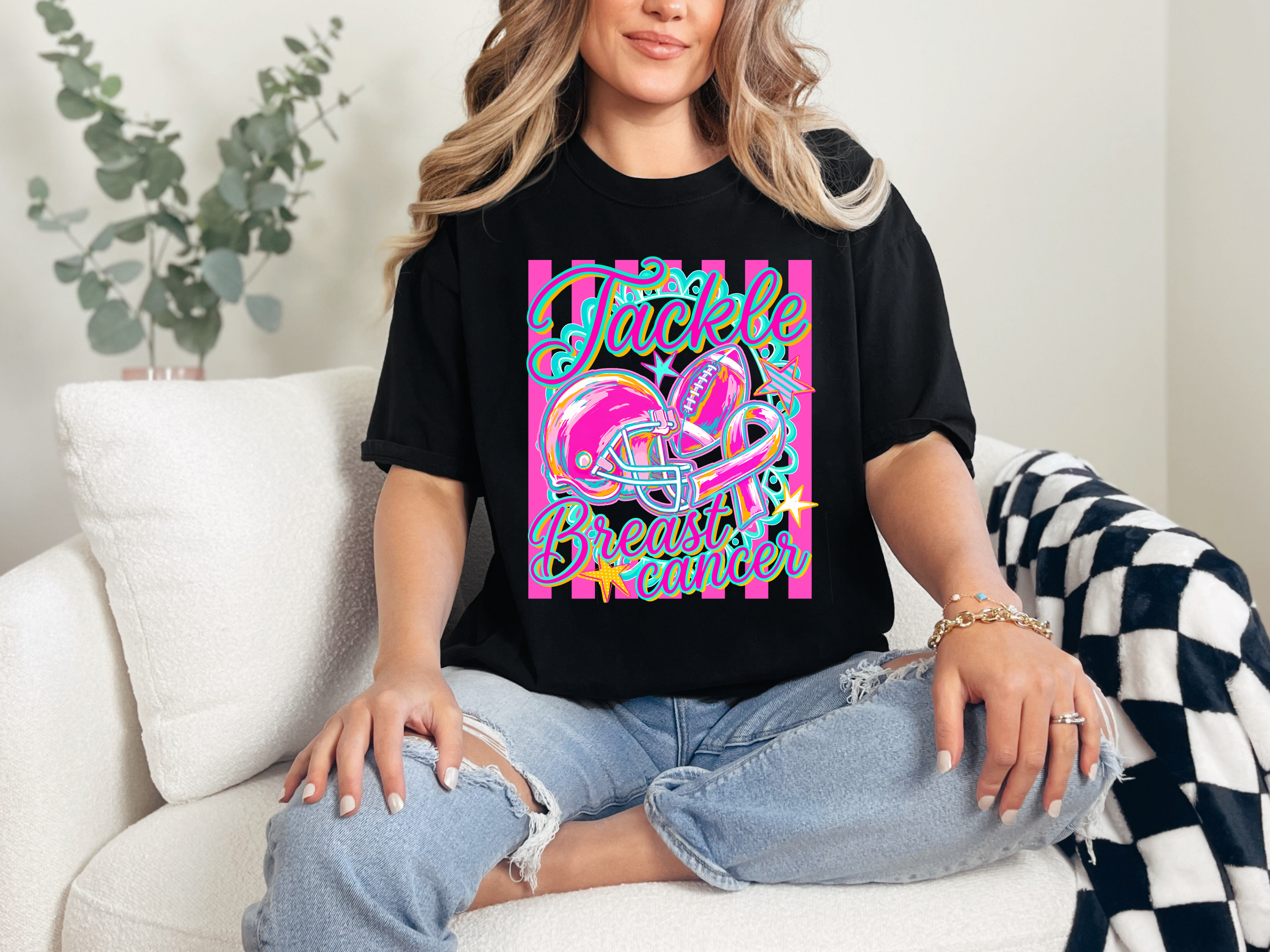 Tackle Breast Cancer T-shirt