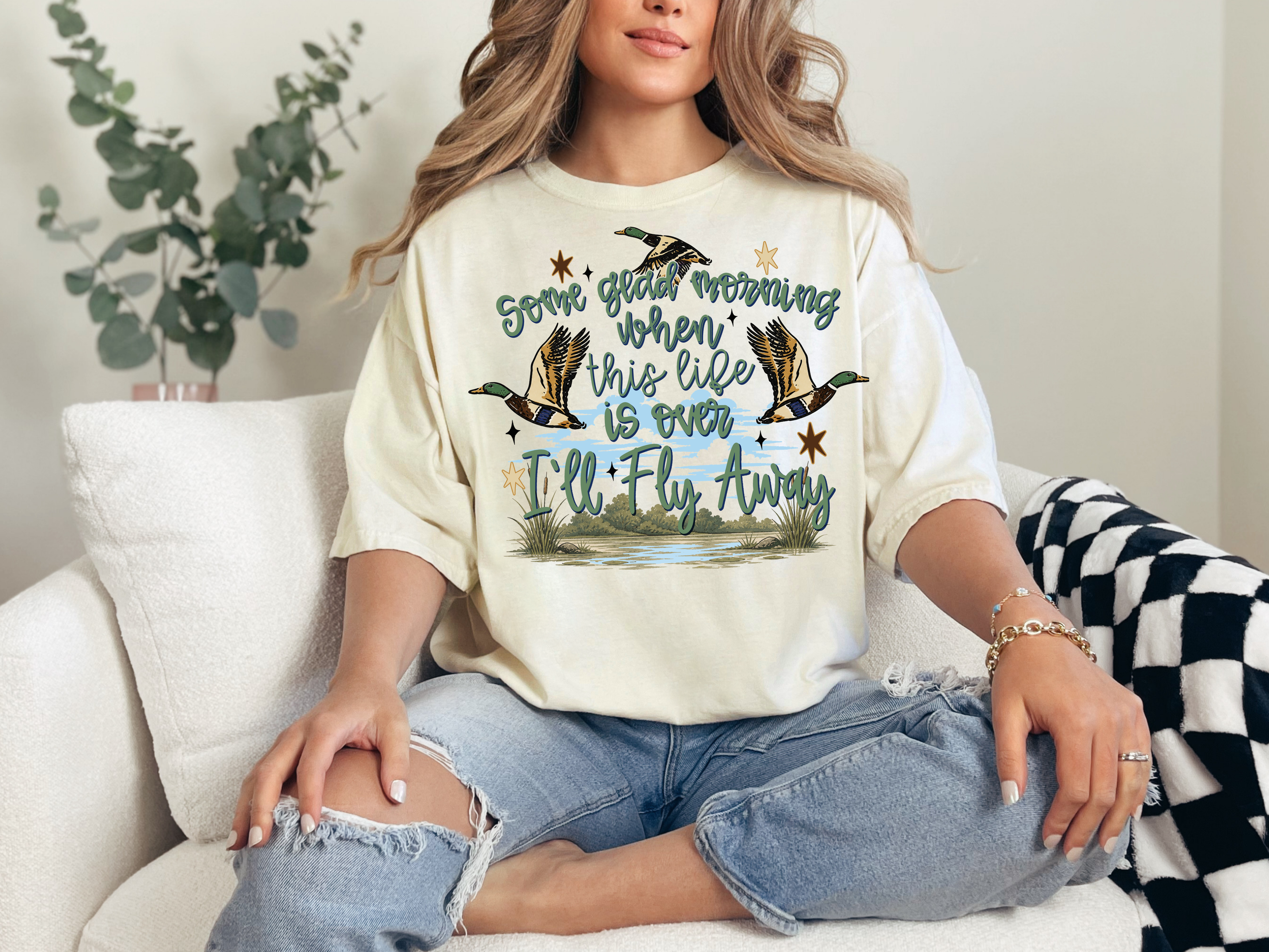 I'll Fly Away Comfort Colors T-Shirt