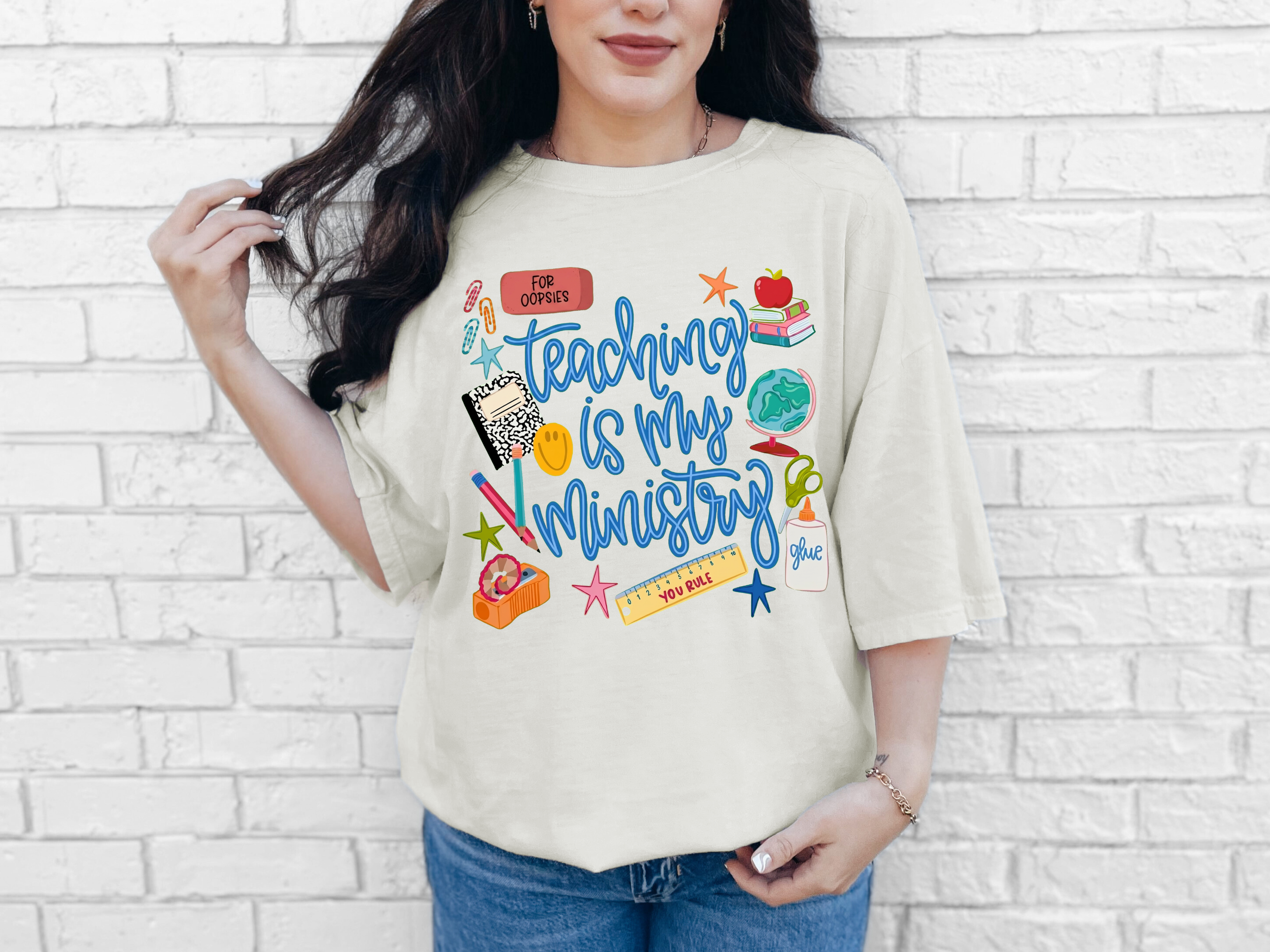 Teaching is My Ministry Comfort Colors T-Shirt