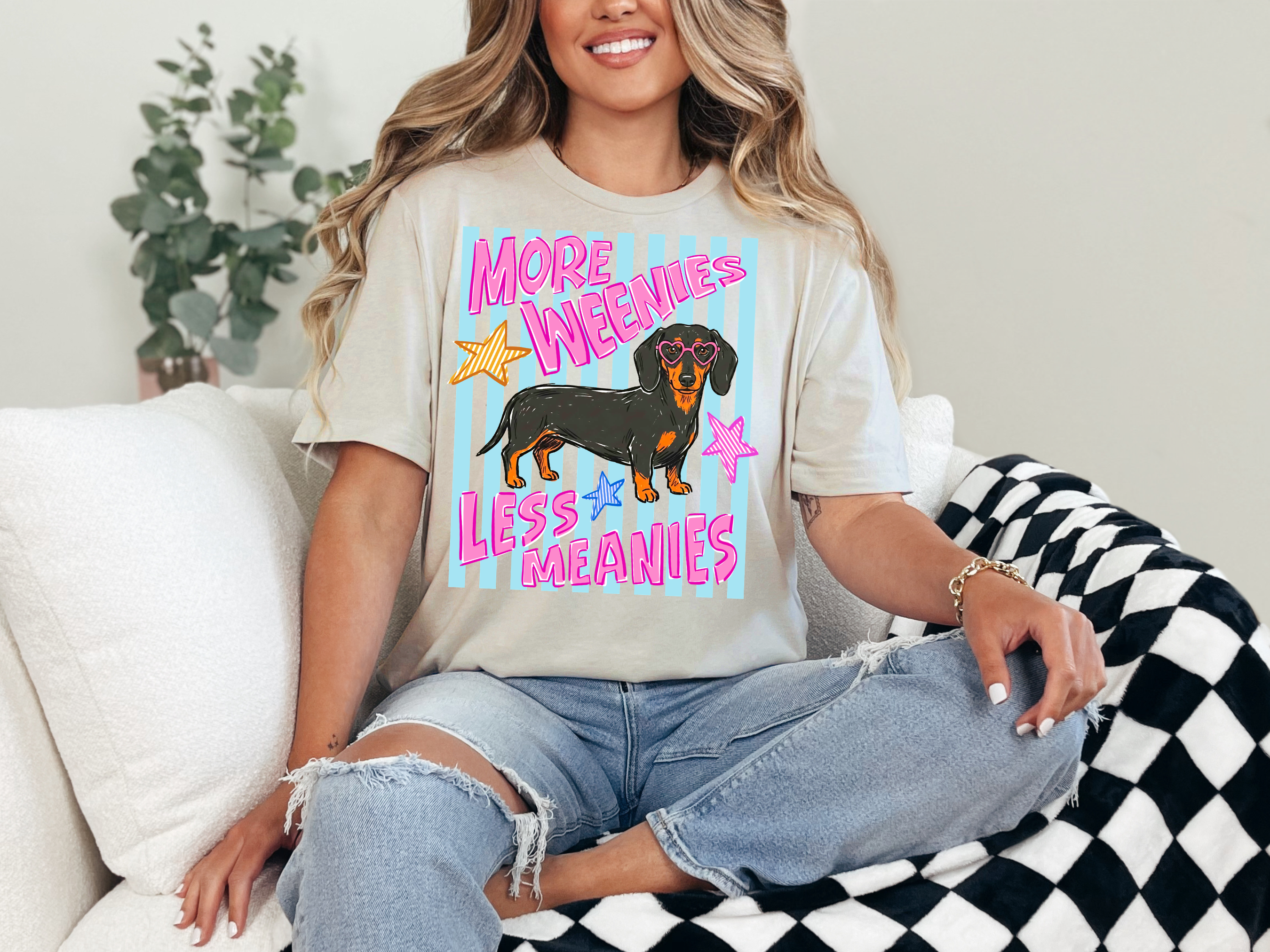 More Weenies Less Meanies T-shirt