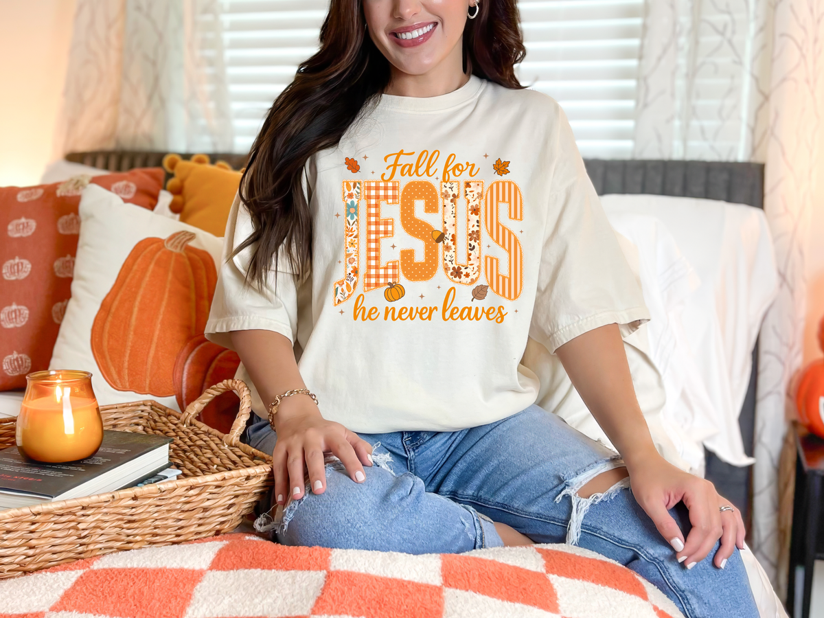 Fall for Jesus Comfort Colors T-Shirt