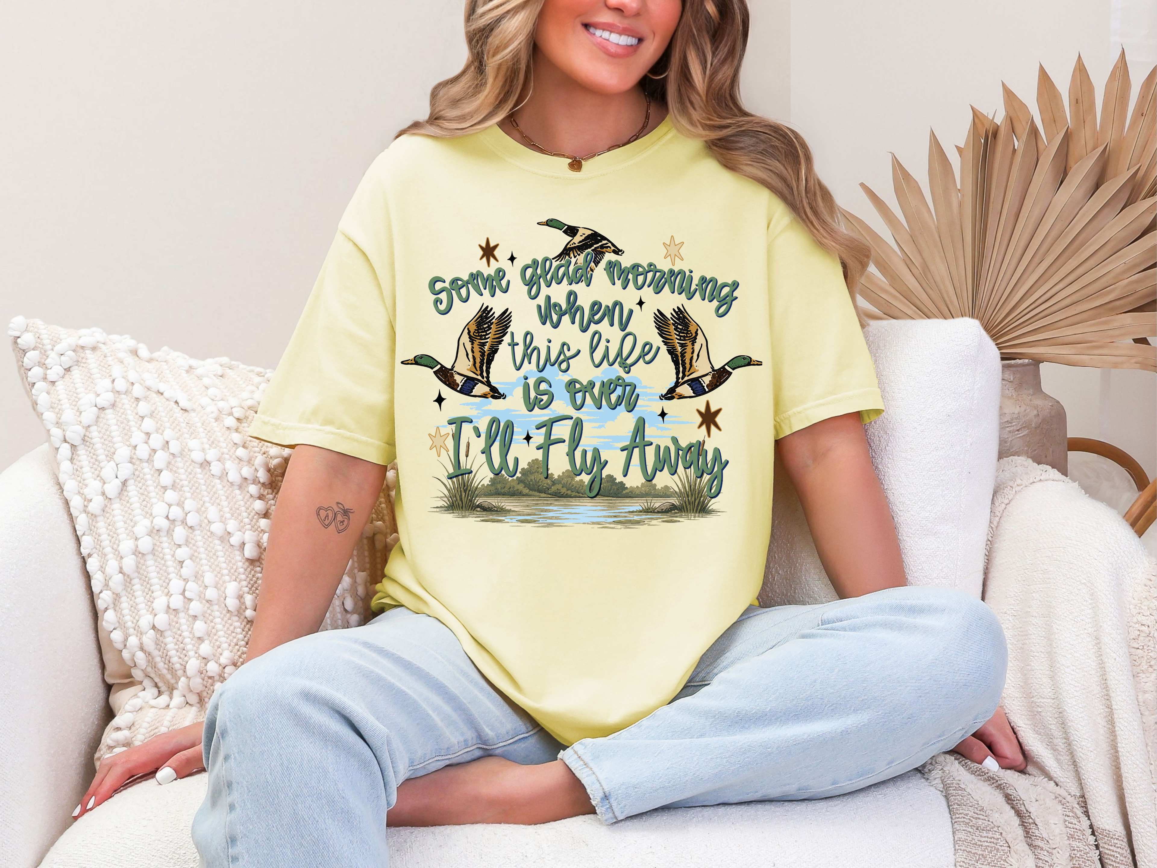 I'll Fly Away Comfort Colors T-Shirt