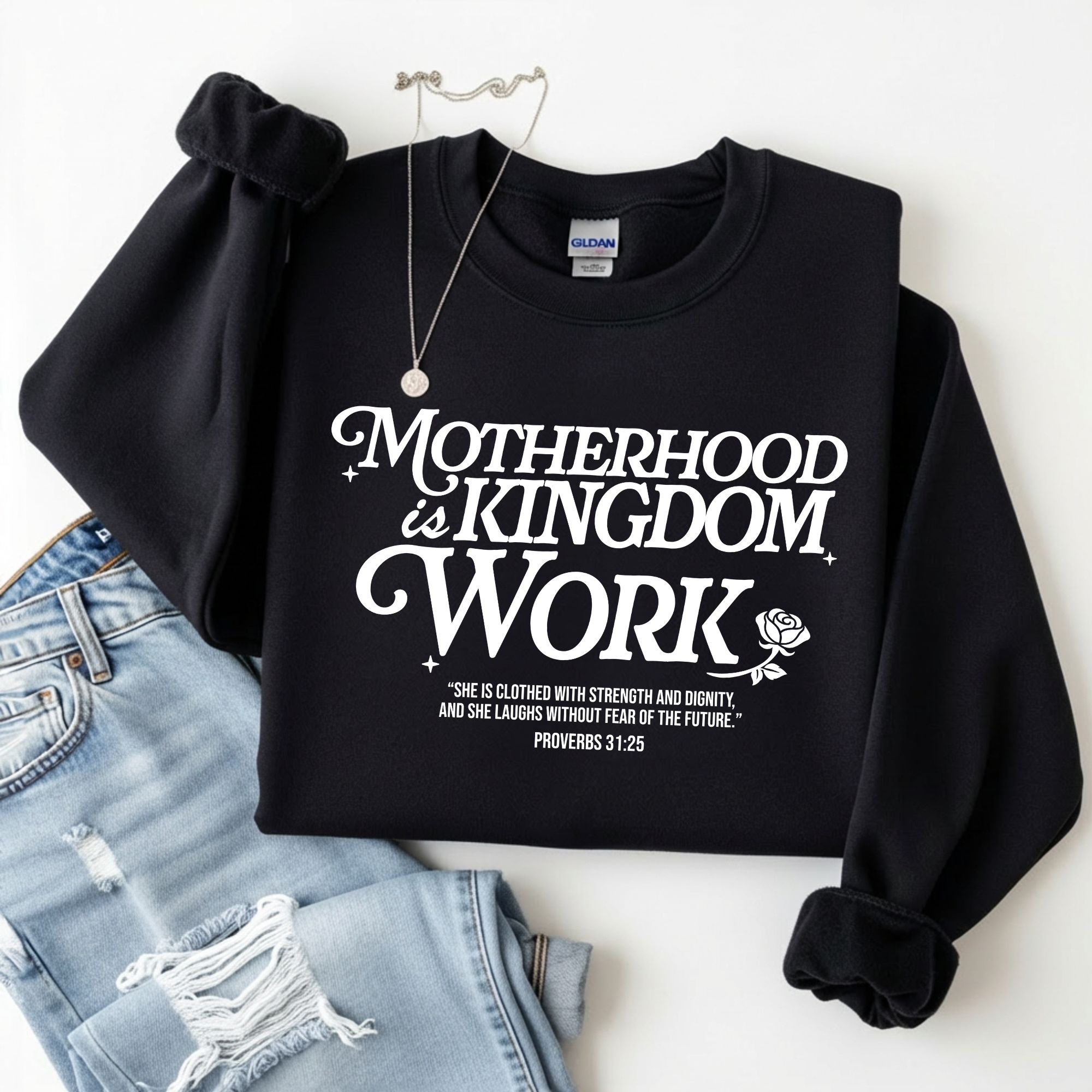 Motherhood is Kingdom Work Sweatshirt