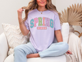 Retro Spring Vibes Comfort Colors T-Shirt