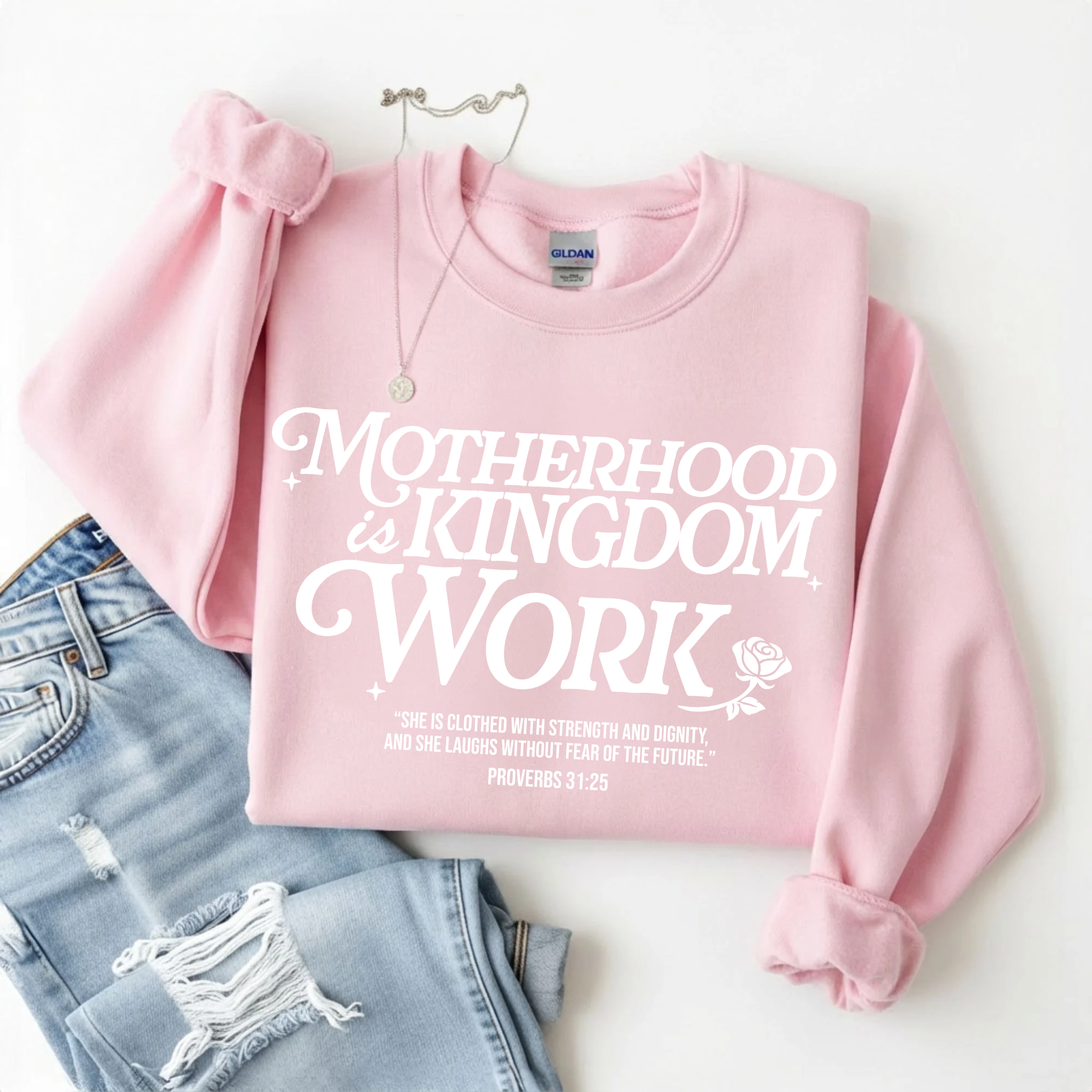 Motherhood is Kingdom Work Sweatshirt
