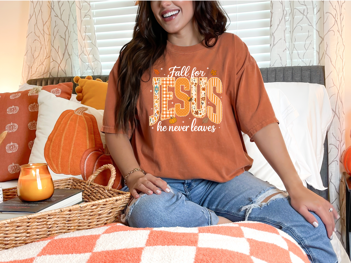 Fall for Jesus Comfort Colors T-Shirt