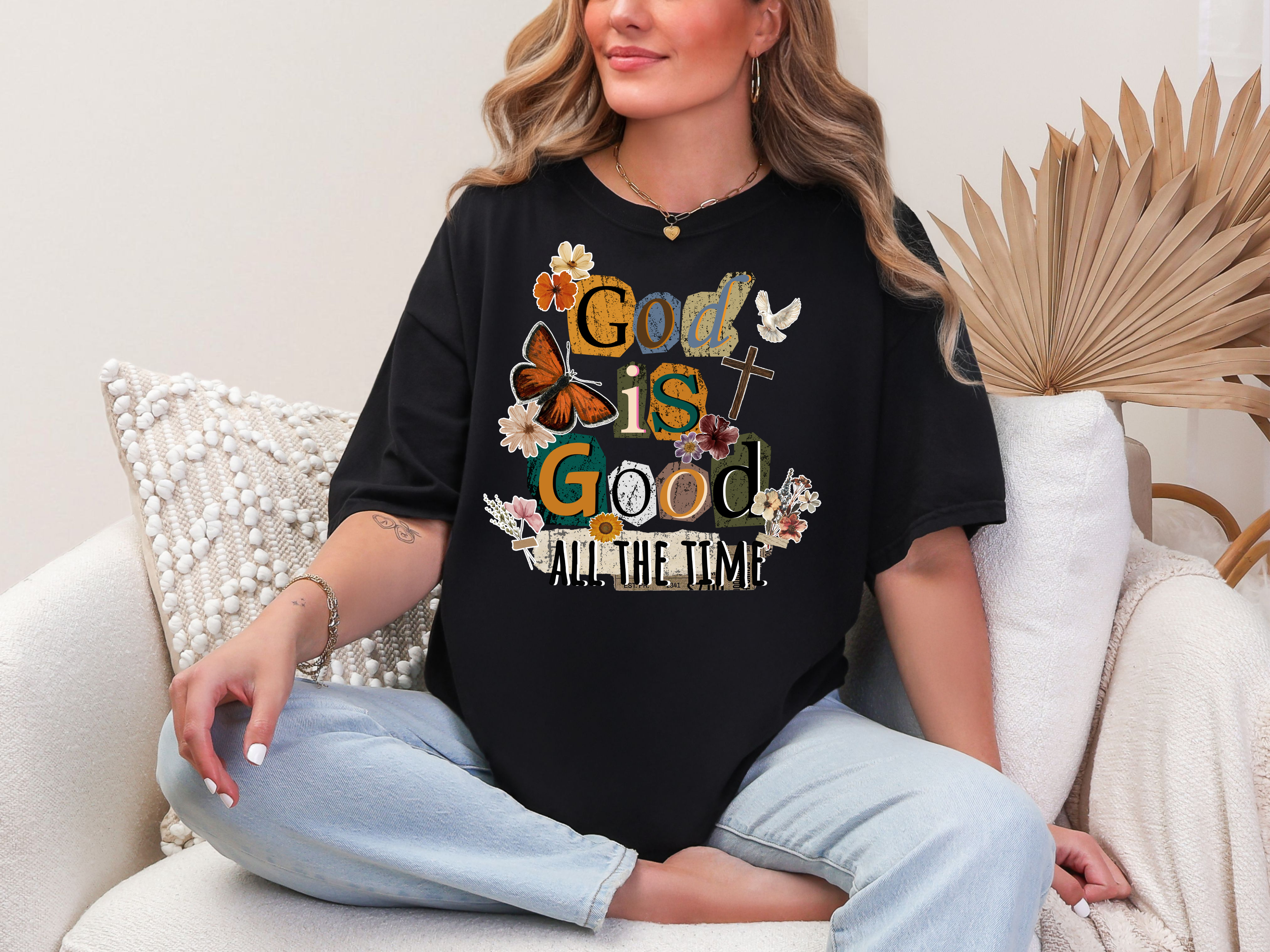 Retro God is Good T-shirt