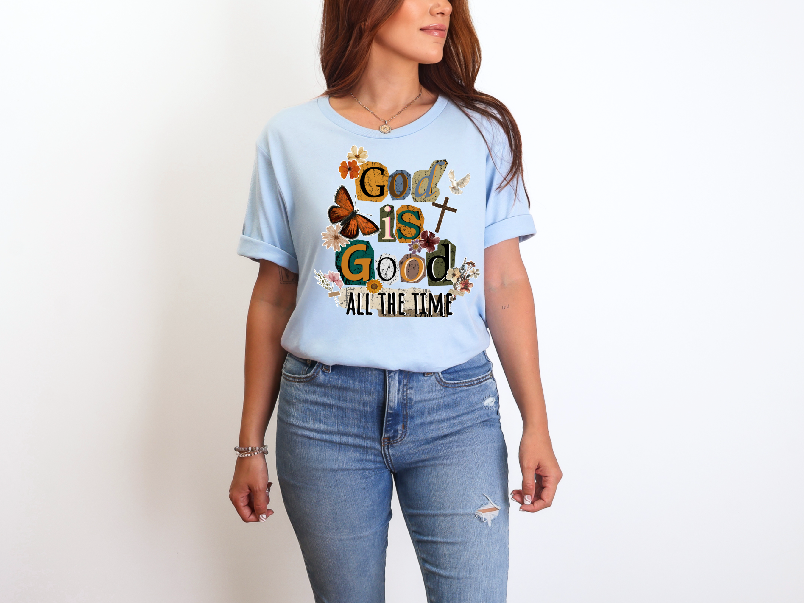 Retro God is Good T-shirt