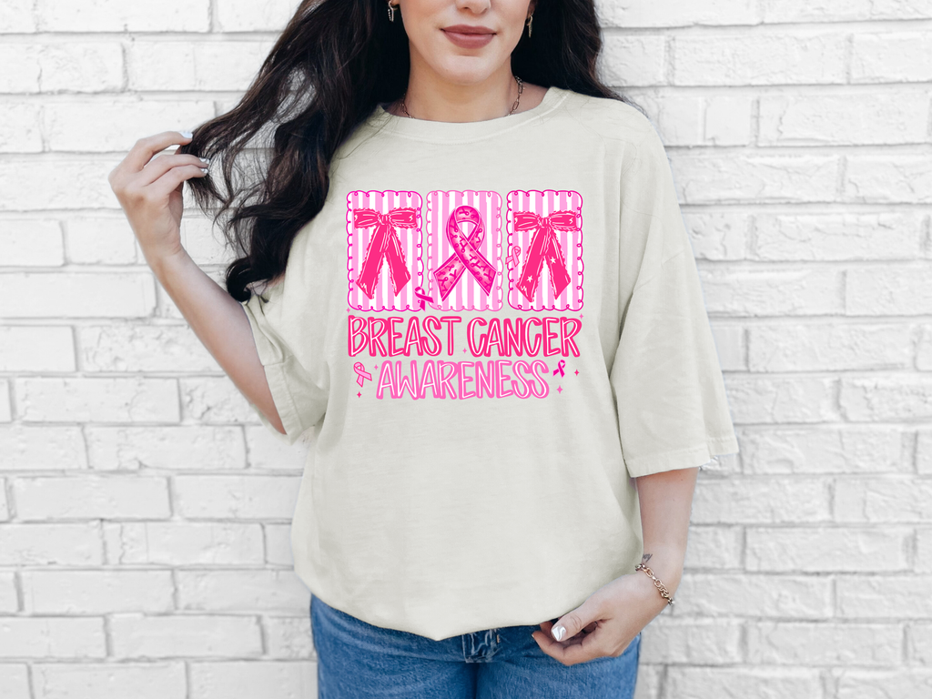 Breast Cancer Awareness Comfort Colors T-Shirt