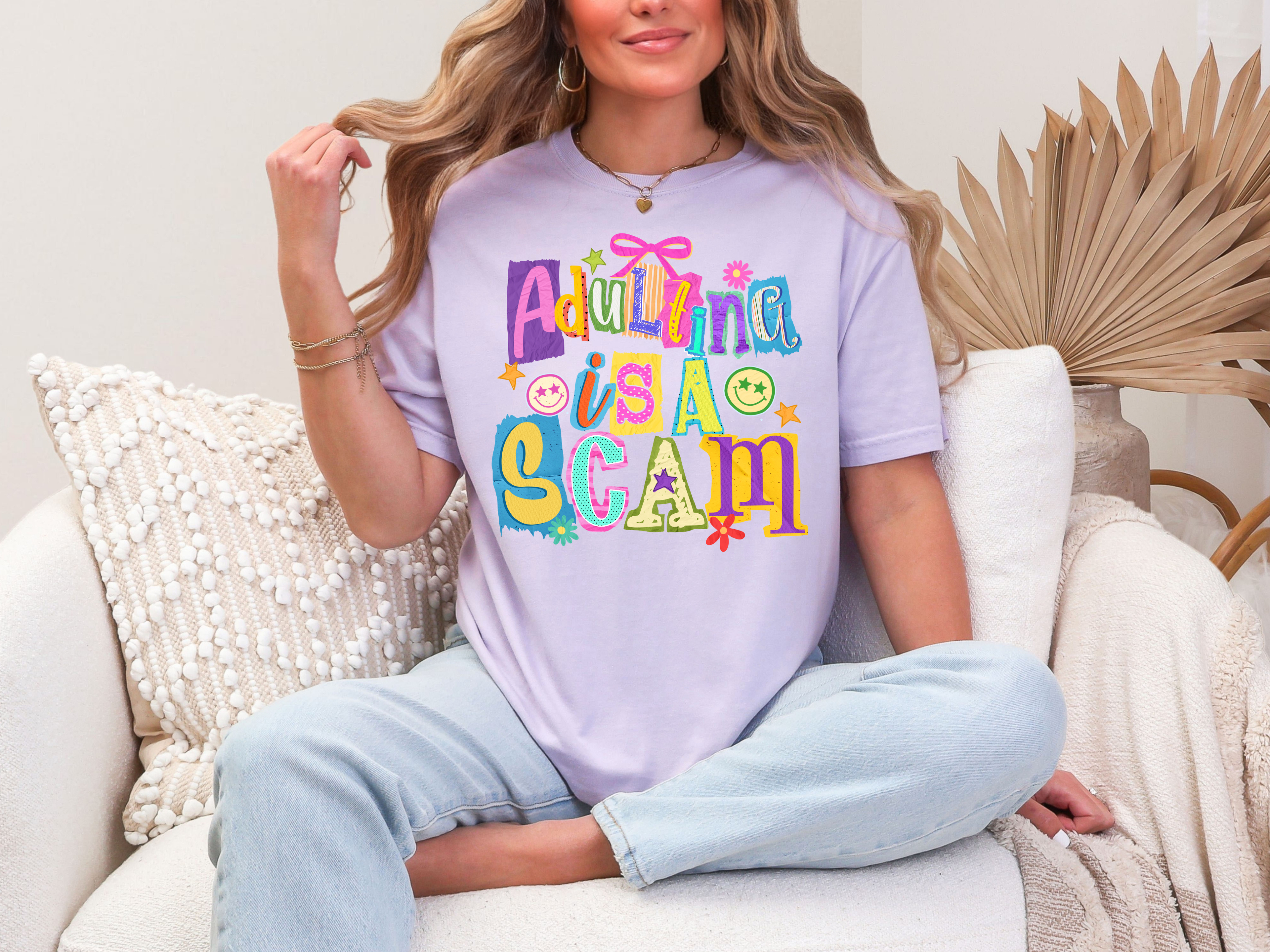 Adulting is a Scam Comfort Colors T-Shirt