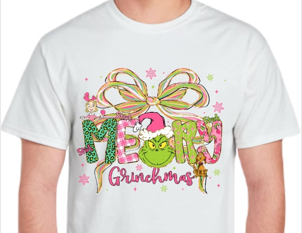 Merry Grinchmas T-shirt or Sweatshirt