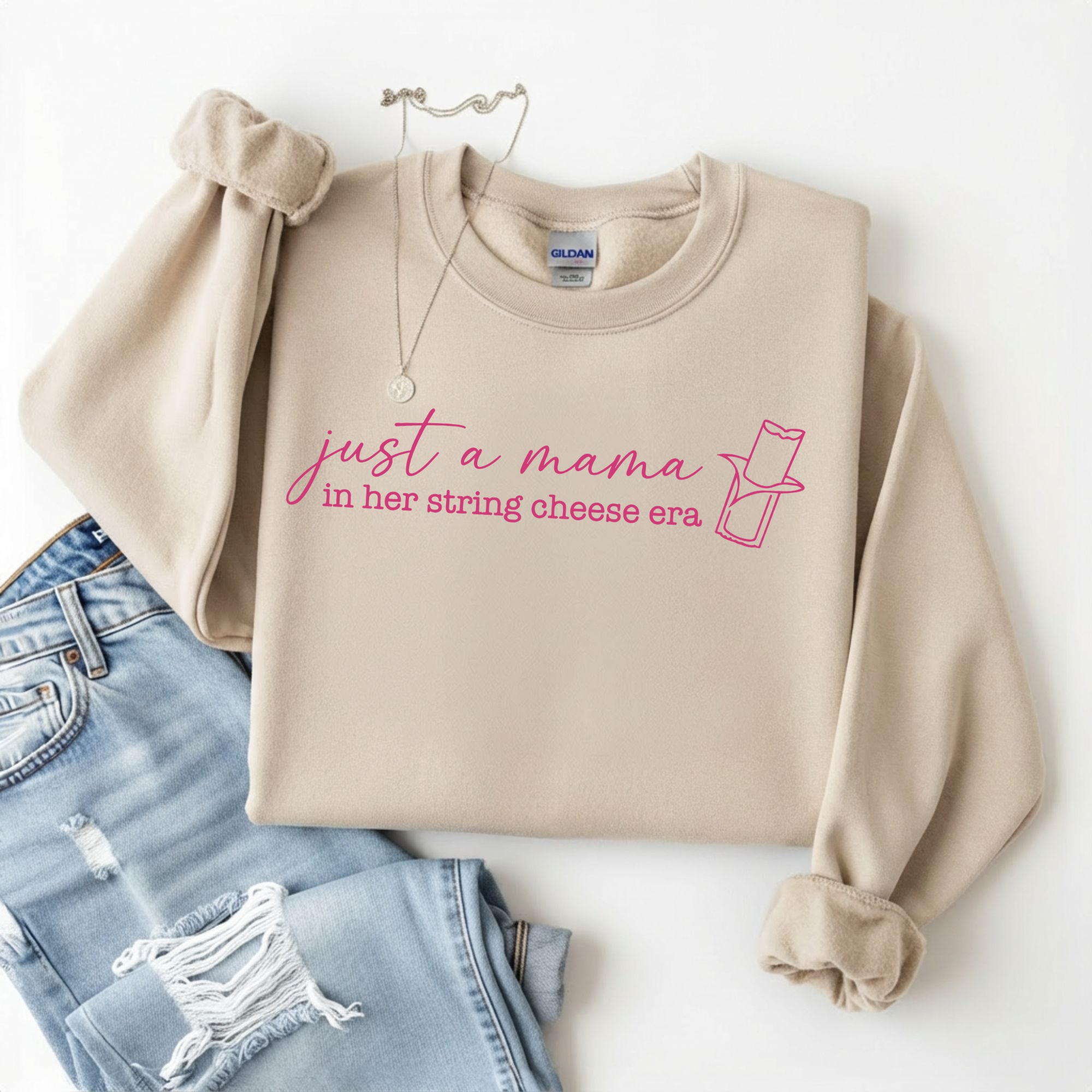 String Cheese Mama Era Sweatshirt
