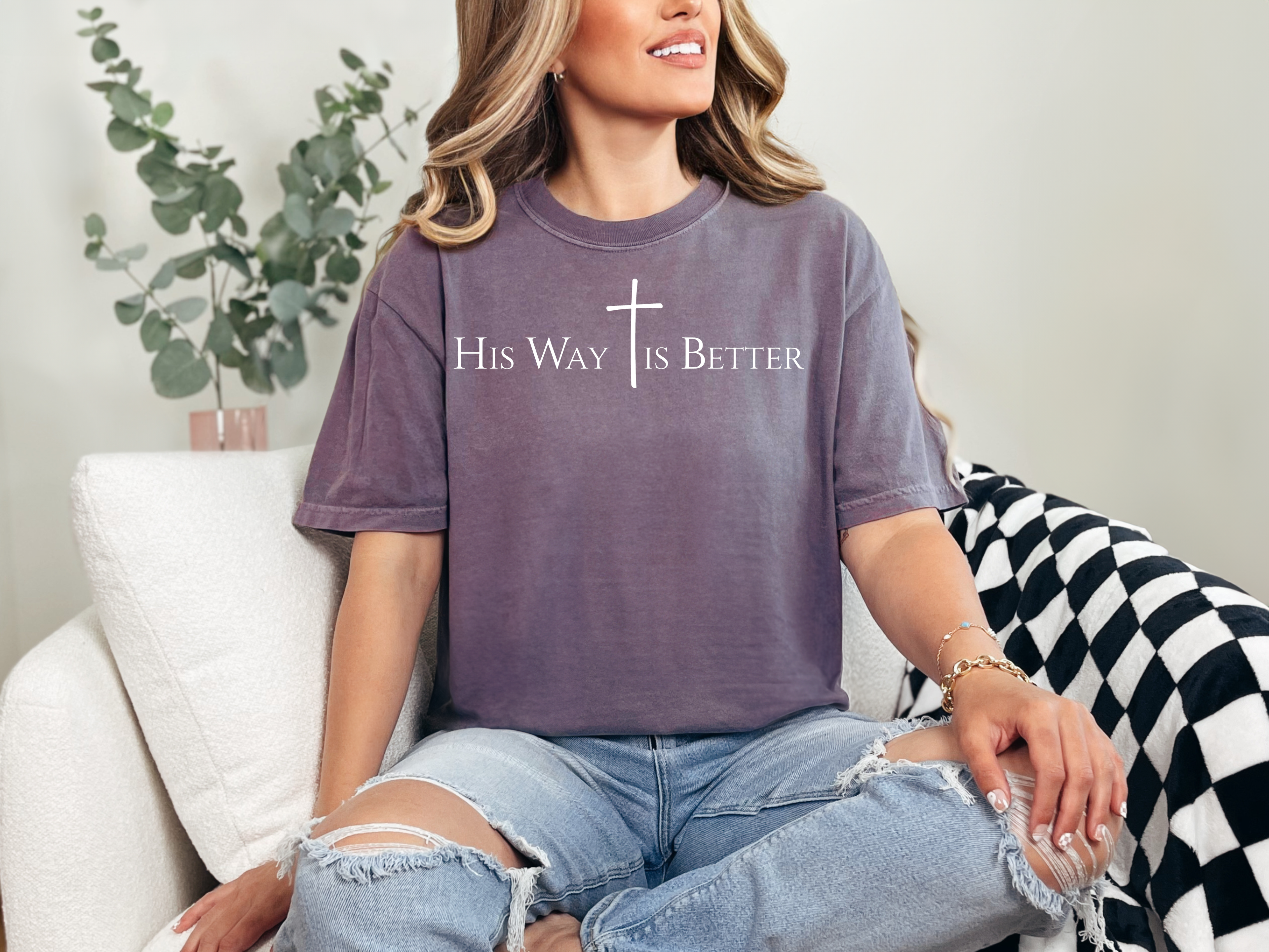 His Way Is Better Comfort Colors T-Shirt