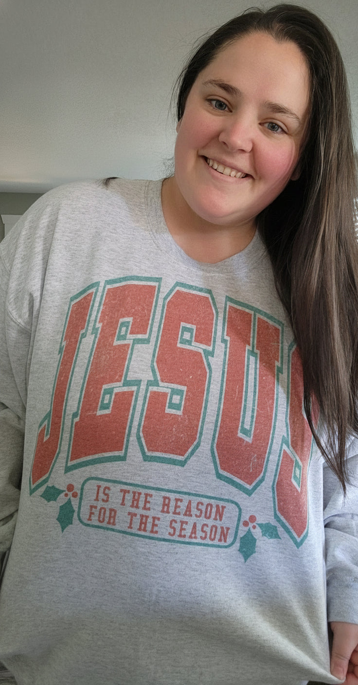 Adult Jesus is the Reason T-shirt or Sweatshirt