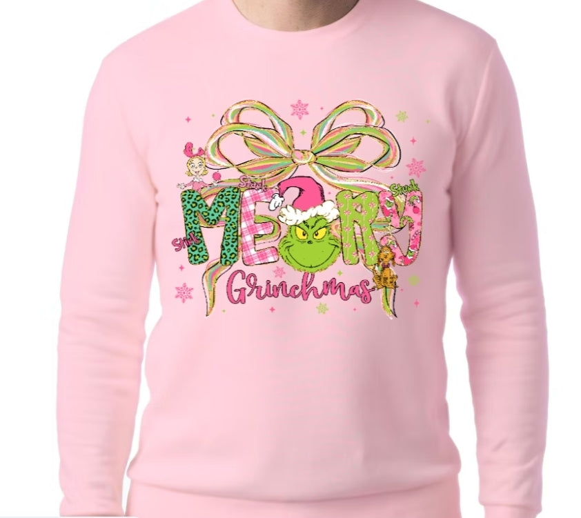Merry Grinchmas T-shirt or Sweatshirt