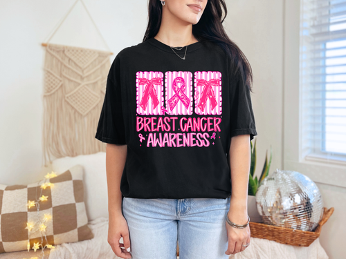 Breast Cancer Awareness Comfort Colors T-Shirt