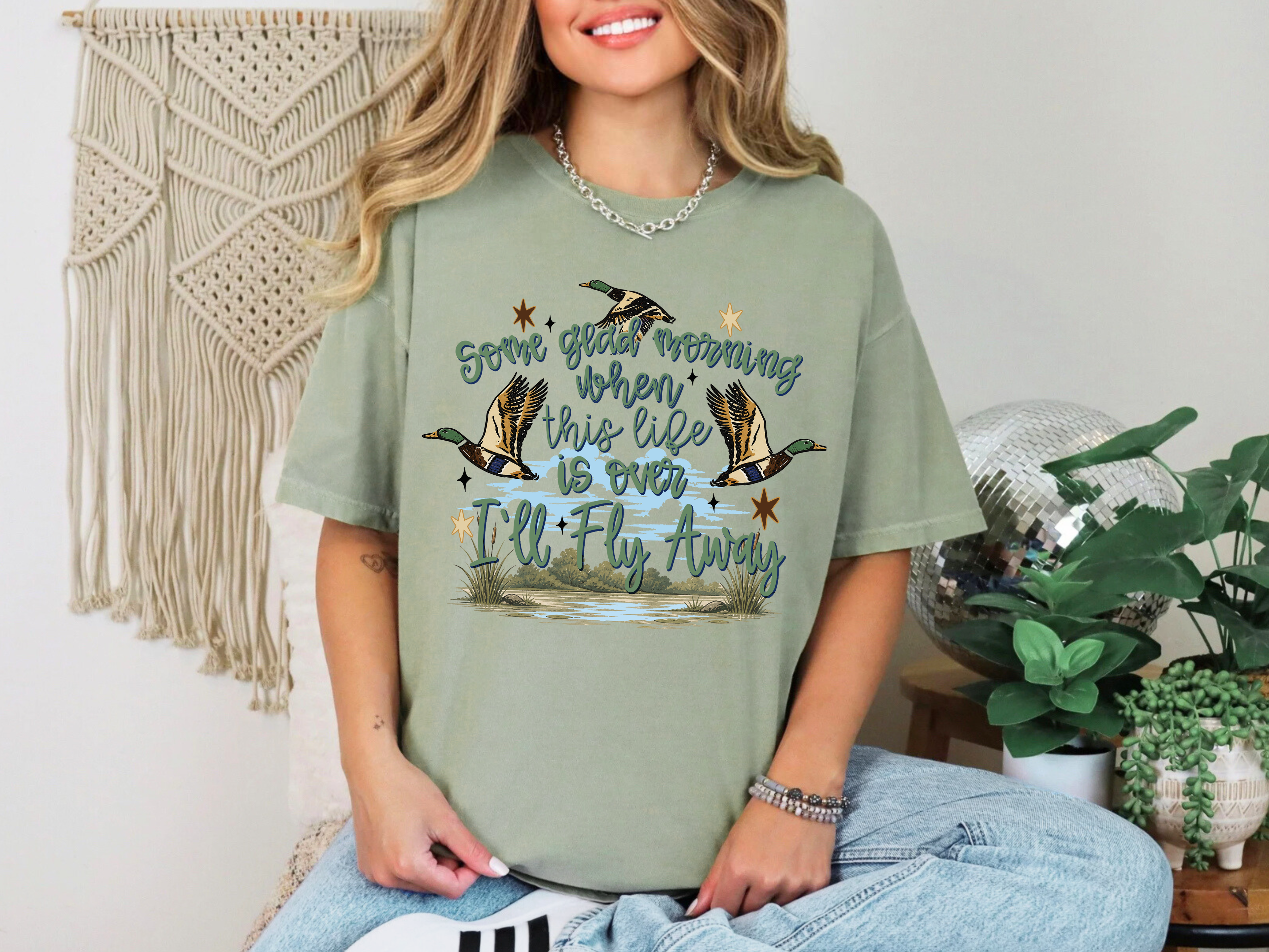 I'll Fly Away Comfort Colors T-Shirt