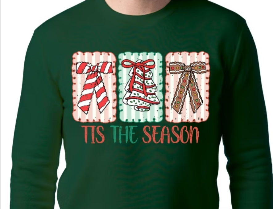Adult Tis' The Season T-shirt or Sweatshirt