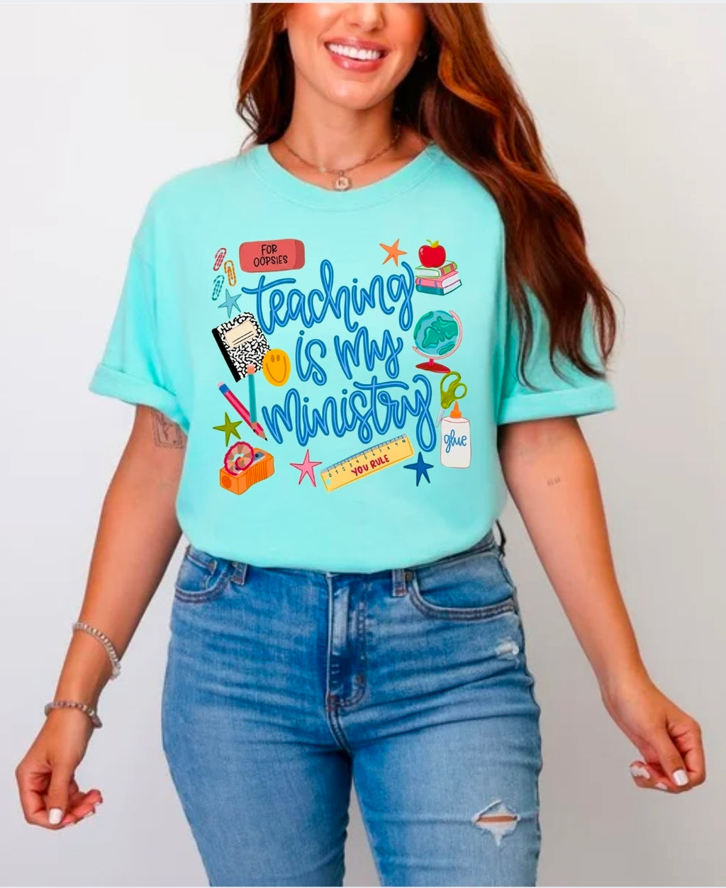 Teaching is My Ministry Comfort Colors T-Shirt