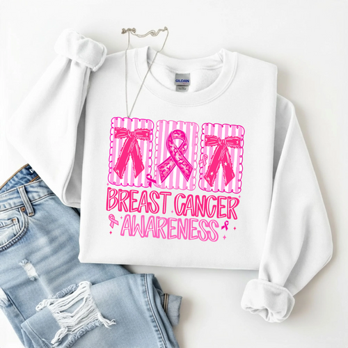 Breast Cancer Awareness Crewneck Sweatshirt