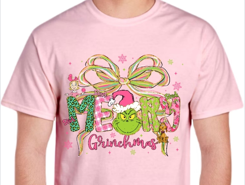 Merry Grinchmas T-shirt or Sweatshirt