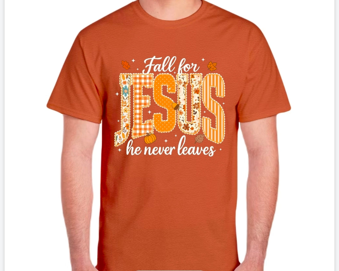 Fall for Jesus T-shirt
