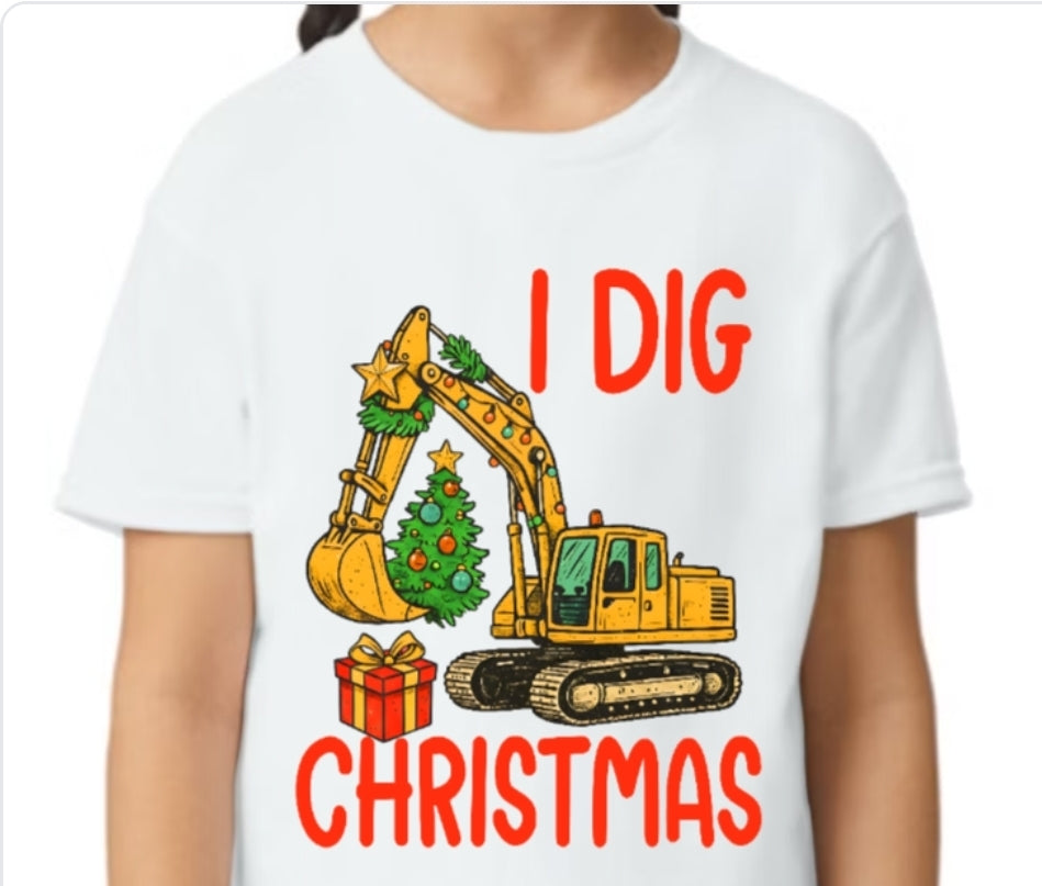 Youth I Dig Christmas Shirt