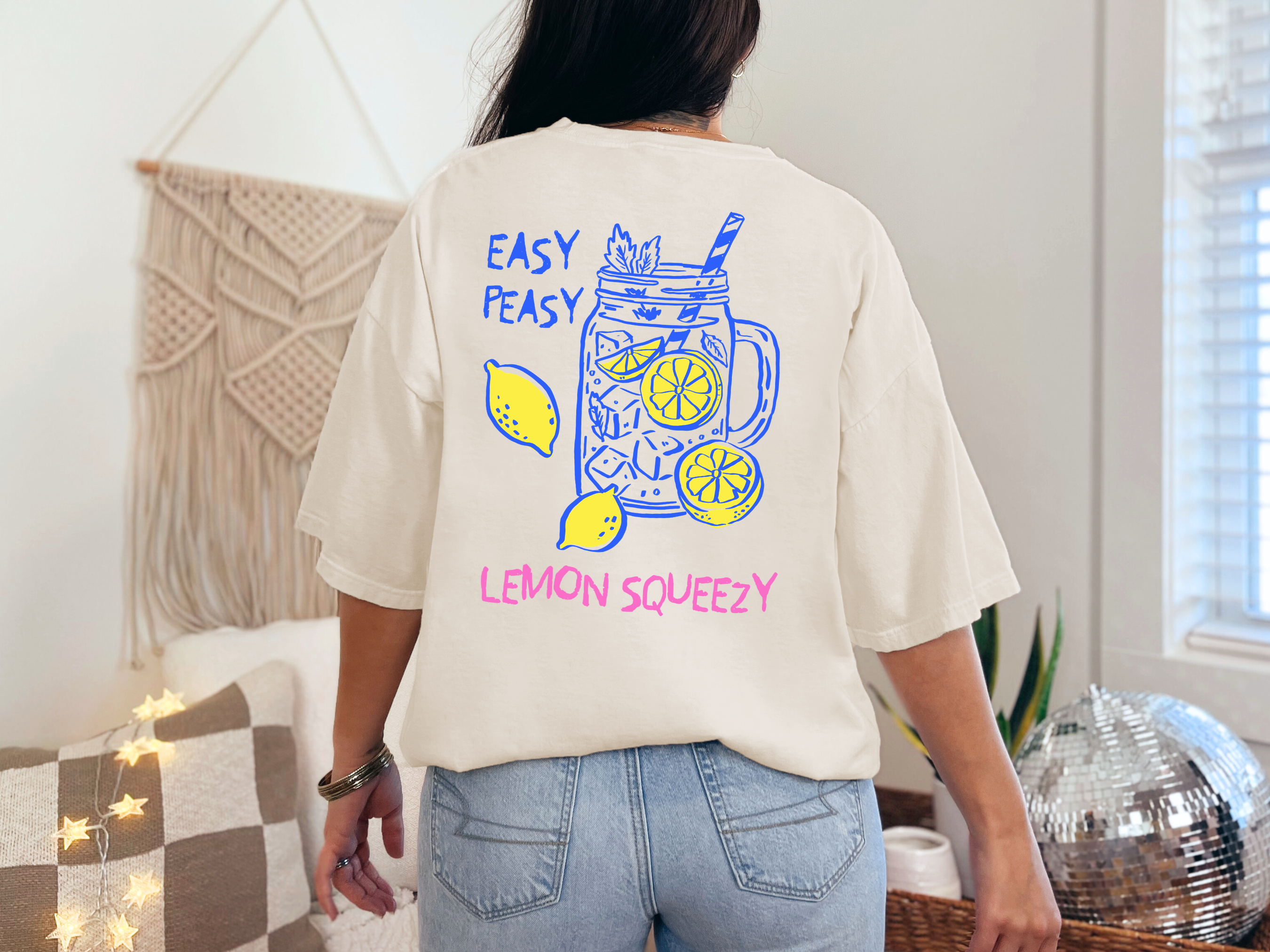 Easy Peasy Lemon Squeezy Comfort Colors T-Shirt