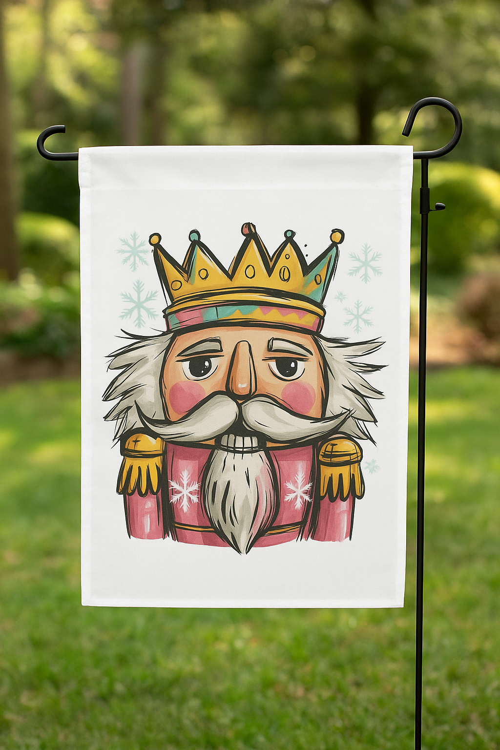 Nutcracker Garden Flag